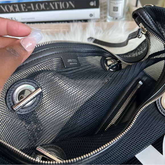 JIMMY CHOO Mesh Tote Bag w/ COA~NWOT🔥😍 - Picture 4 of 17